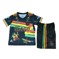 Ajax Soccer Jersey + Short Replica Bob Marley 2023/24 Youth