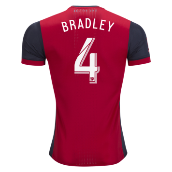 2017/18 Toronto Home Red Soccer Jersey Replica Michael Bradley #4
