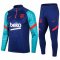 2020/21 Barcelona Blue - Green Mens Soccer Training Suit