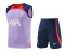 Liverpool Soccer Vest Jersey + Short Replica Light Purple 2023/24 Mens
