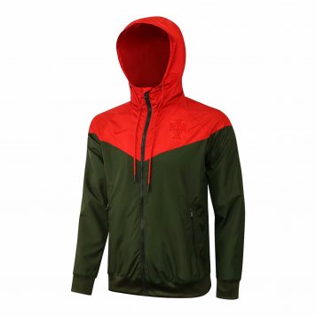 2021/22 Portugal Green All Weather Windrunner Jacket Mens