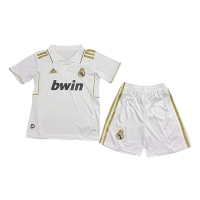 Real Madrid Soccer Jersey + Short Replica Home 2011/2012 Youth