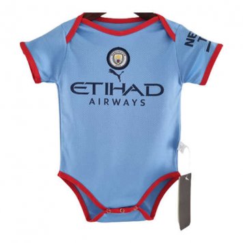 Manchester City Soccer Jersey Replica Home 2022/23 Infants