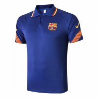 2020/21 Barcelona Blue II Mens Soccer Polo Jersey