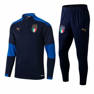 2020/21 Italy Navy Mens Soccer Training Suit