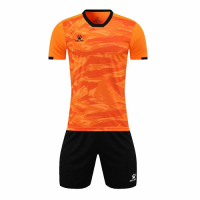 Kelme Customize Team Soccer Jersey + Short Replica Orange - 1003