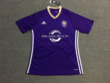 Orlando City Home Purple Soccer Jersey Replica 2016/17