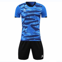 Kelme Customize Team Soccer Jersey + Short Replica Blue - 1003