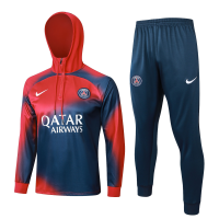 PSG Soccer Training Suit Replica Red 2023/24 Mens (Hoodie)
