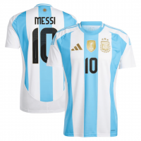 Argentina Soccer Jersey Replica Home Copa America 2024 Mens (Messi #10)