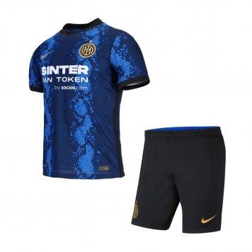 Inter Milan Home Soccer Jerseys + Short Youth 2021/22