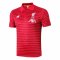 2019/20 Liverpool Red Texture Mens Soccer Polo Jersey