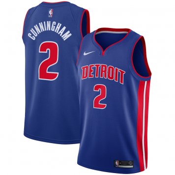 Detroit Pistons Swingman Jersey Blue NBA Draft First Round Pick Mens 2022 Icon Edition