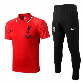 Liverpool Soccer Polo + Pants Replica Polo 2022/23 Mens