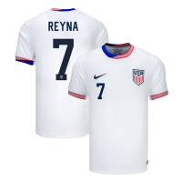 USA Soccer Jersey Replica Home Copa America 2024 Mens (REYNA #7)