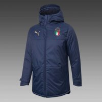 2020/21 Italy Navy Mens Soccer Winter Jacket