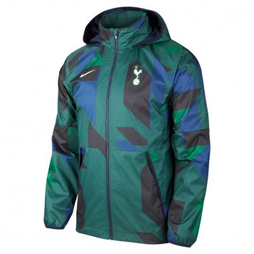 2021/22 Tottenham Hotspur Green All Weather Windrunner Jacket Mens