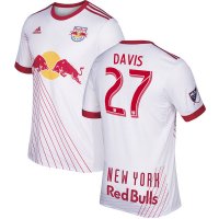2016/17 New York Red Bulls Soccer Jersey Home Replica Davis #27