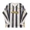 2020/21 Juventus Home Black & White Stripes LS Mens Soccer Jersey Replica