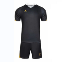 Kelme Customize Team Soccer Jersey + Short Replica Black - 1004