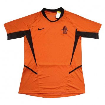 2002 Netherlands Retro Home Mens Soccer Jersey Replica