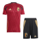 Belgium Soccer Jersey + Short Replica Home Euro 2024 Mens