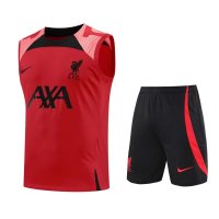 Liverpool Soccer Singlet + Short Replica Red 2022/23 Mens