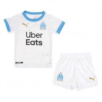 2020/21 Olympique Marseille Home Kids Soccer Kit(Jersey+Shorts)