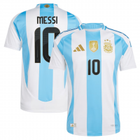 Argentina Soccer Jersey Replica Home Copa America Player Version 2024 Mens (Messi #10)