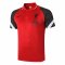 2020/21 Liverpool Red - Black Mens Soccer Polo Jersey