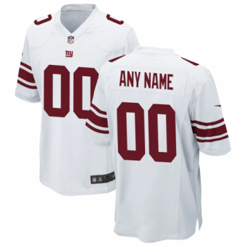 New York Giants Mens White Player Game Jersey