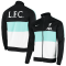 Liverpool Soccer Jacket Replica Black/Hyper Turquoise/White 2020/21 Kids