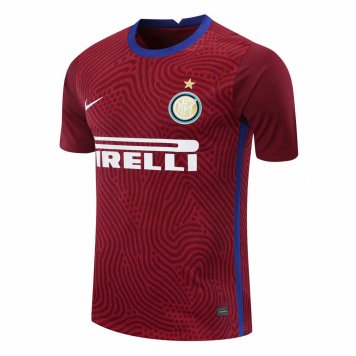 2020/21 Inter Milan Goalkeeper Red Mens Soccer Jersey Replica