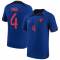 Netherlands Soccer Jersey Replica Away 2022 Mens (VIRGIL #4 Player Version )