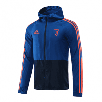 2020/21 Juventus Hoodie Navy&Blue Mens Soccer Woven Windrunner Jacket Top