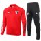 2020/21 Sao Paulo FC Red Mens Soccer Training Suit(Jacket + Pants)