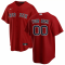 Boston Red Sox 2020 Alternate Red Replica Custom Jersey Mens