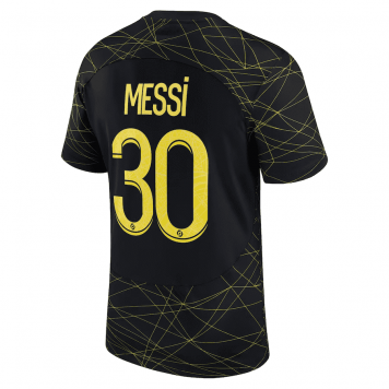 PSG Soccer Jersey Replica Fourth Away 2022/23 Mens (MESSI #30)