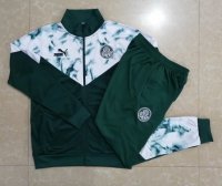 Palmeiras Soccer Training Suit Jacket + Pants Green Mens 2022/23