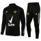 2021/22 Wolverhampton Black Half Zip Soccer Training Suit Mens