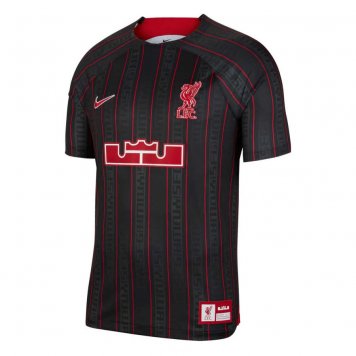 Liverpool X Lebron James Soccer Jersey Replica Anthracite/Gym Red 2023/24 Mens (Special Edition)