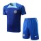 Chelsea 2022-23 Blue Soccer Jersey + Short Replica Mens