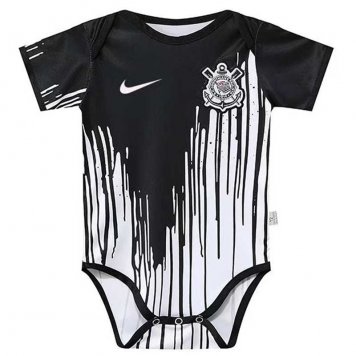 SC Corinthians Soccer Jersey Replica Black 2022/23 Infants