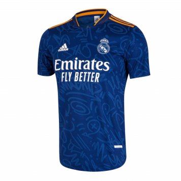 Real Madrid Soccer Jersey Replica Away Mens 2021/22 (Player Version)