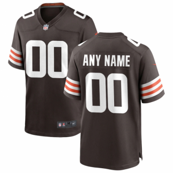 Cleveland Browns Mens Brown Player Game Jersey