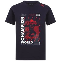 Red Bull Racing F1 Team T-Shirt Max Verstappen World Champion Mens 2021