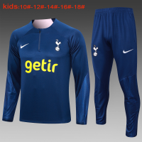 Tottenham Hotspur Soccer Training Suit Replica Royal 2023/24 Youth