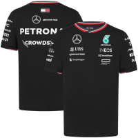 Mercedes AMG Petronas F1 Team Driver T-Shirt Black 2024 Mens