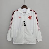 Flamengo Soccer Windrunner Jacket White Mens 2022/23