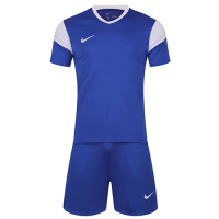 NK-761 Customize Team Soccer Jersey + Short Replica Blue